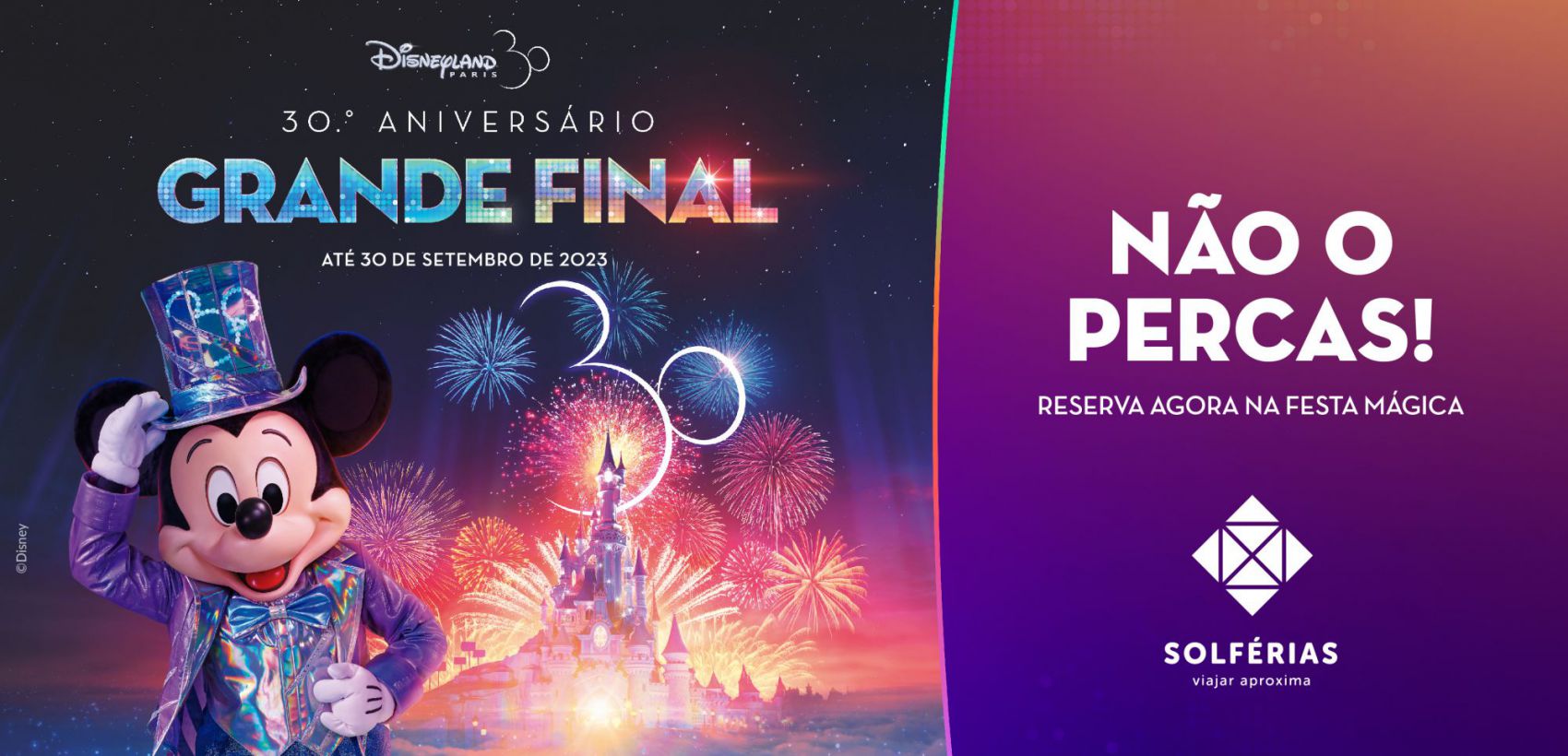 Disneyland®Paris: Festa Mágica | Alojamento s/transfer