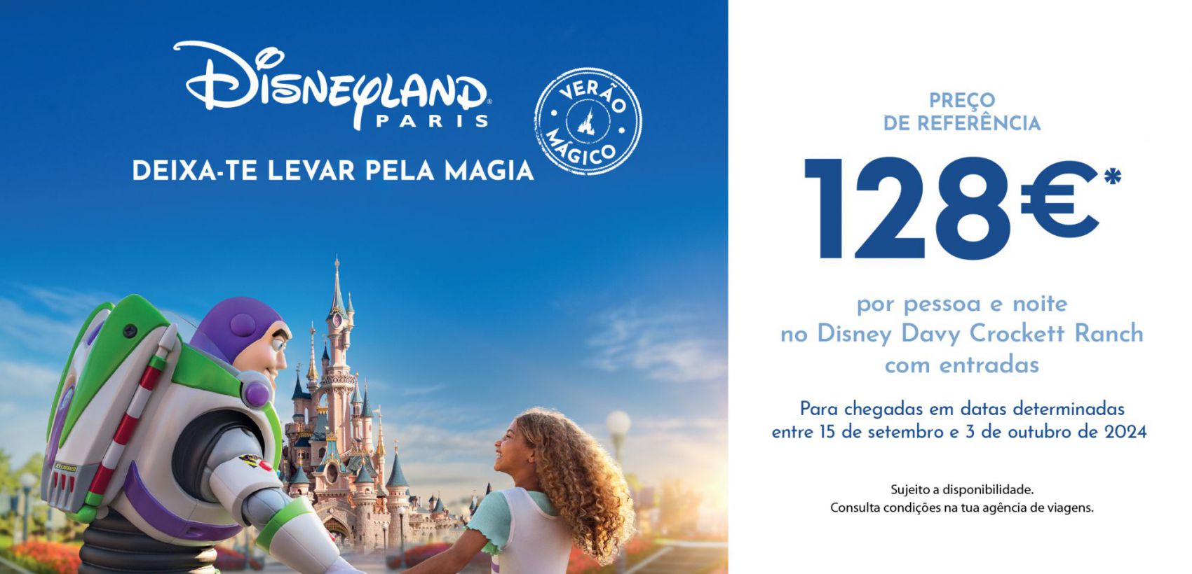 Disneyland®Paris: Campanha | Alojamento s/transfer