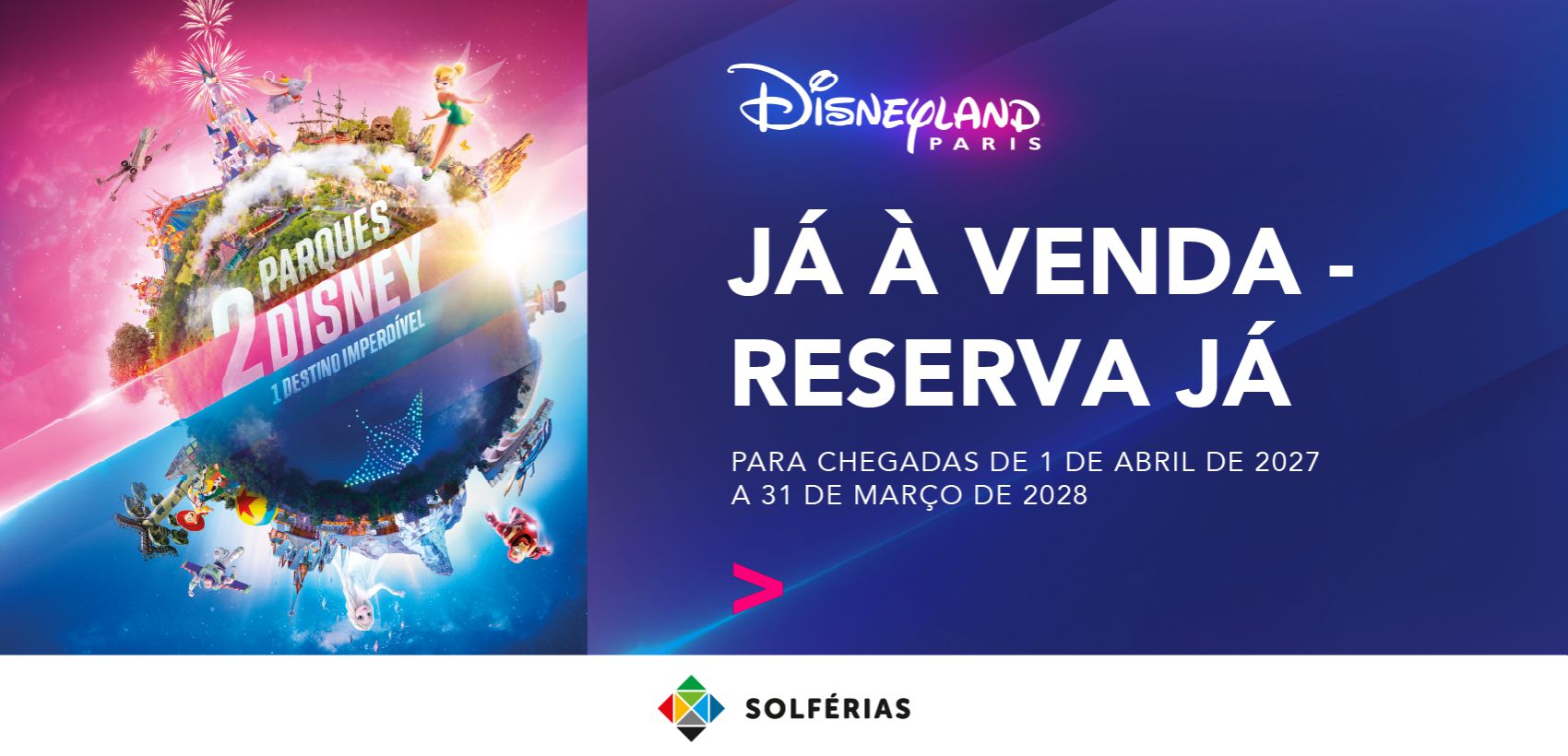 Disneyland® Paris | Programa com Avião